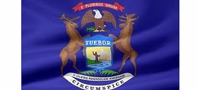 Michigan State Flag